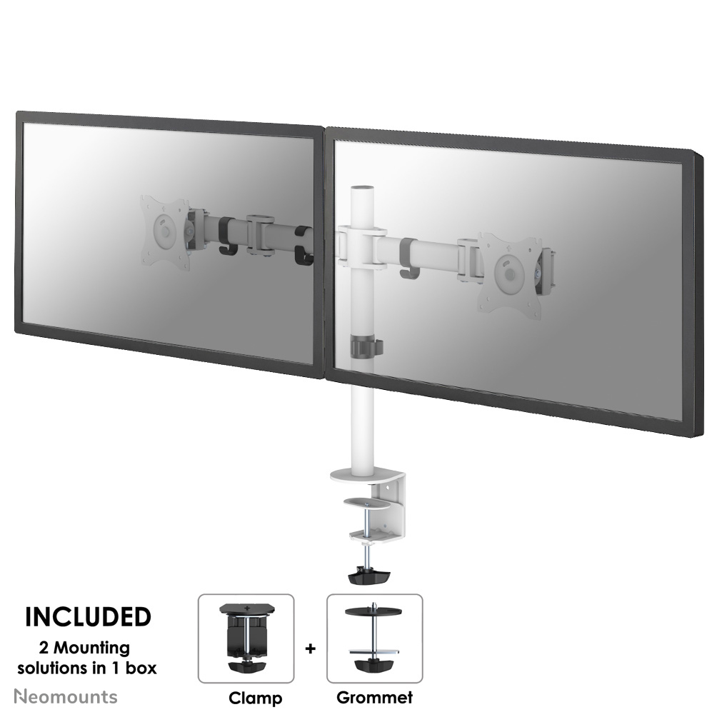 Neomounts NM-D135DWHITE Monitor Mounts & Stands