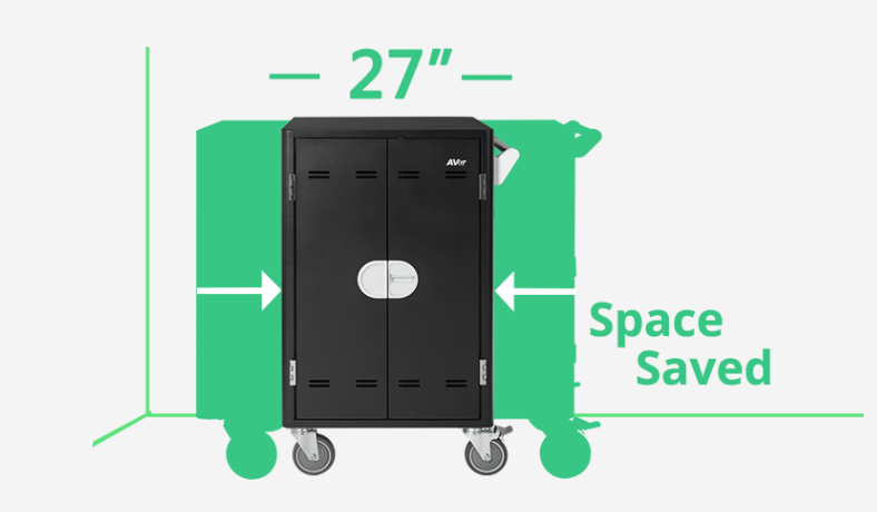 AVer C20i 20 Bay Charger Trolley for Laptops / Chromebooks / iPads up to 16"