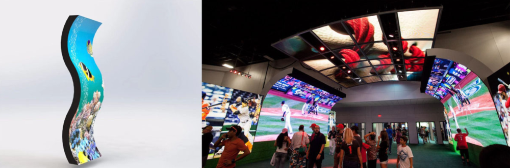 flex led video wall
