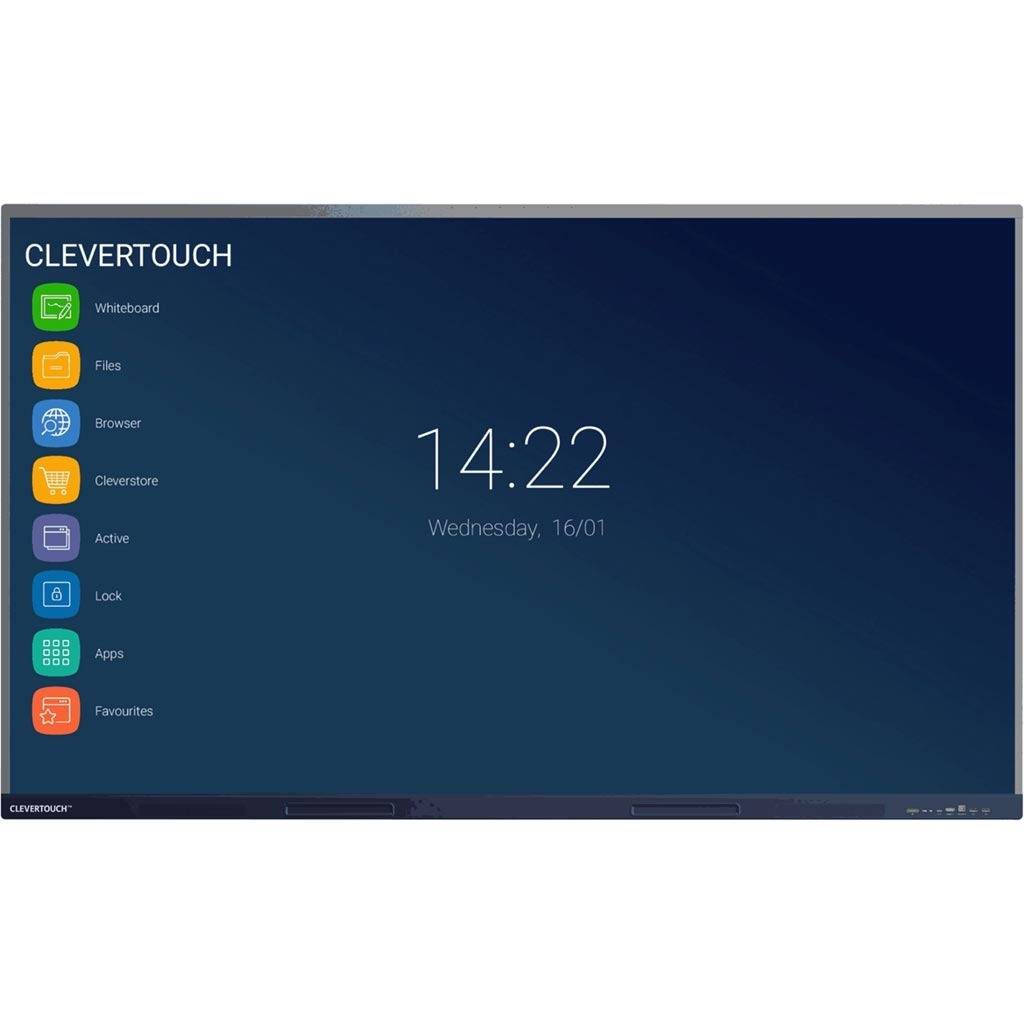 Clevertouch IMPACT MAX 75" 4K Interactive Touch Screen with USB-C