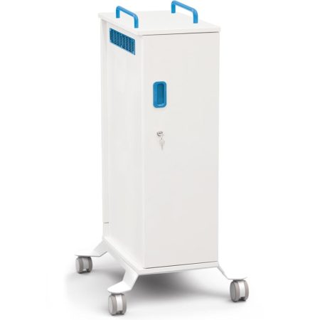 LabCabby Lyte 30 Single Door Tablet USB Mobile Devices up to 11" - Charger Trolley