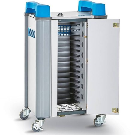 LabCabby TabCabby 16-Device Mobile USB A Charge & Sync Trolley for Tablets and USB devices up to 11"