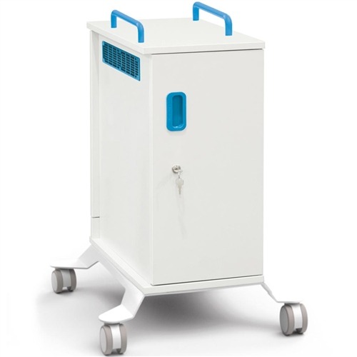 LapCabby Lyte 20 Single Door Tablet USB Mobile Devices up to 11" - Charger Trolley