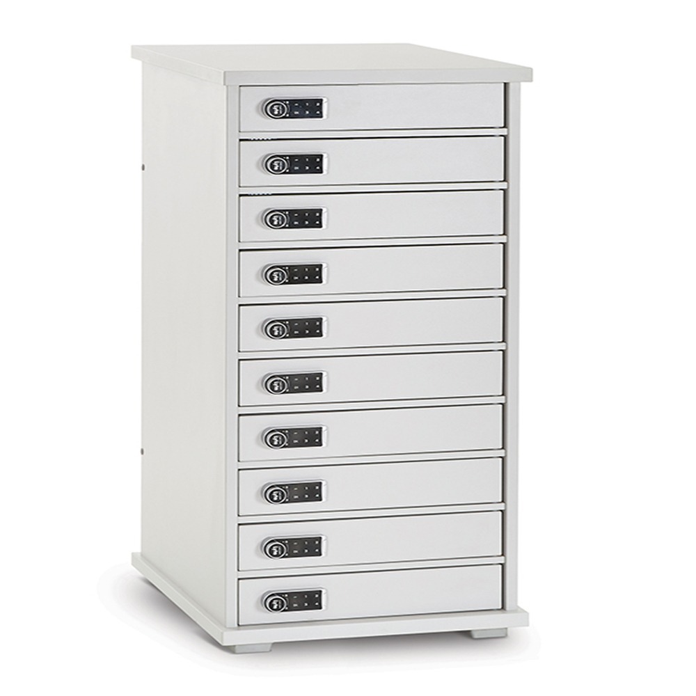 Lapcabby Universal Lyte Multi Door 10 Devices up to 15.6" Station Charger Cabinet