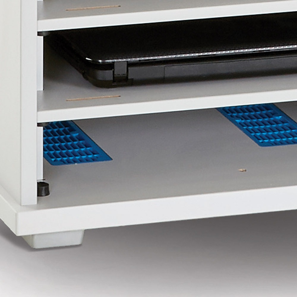 Lapcabby Universal Lyte Multi Door 10 Devices up to 15.6" Station Charger Cabinet