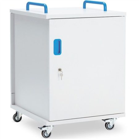 Lapcabby Universal Lyte Single Door 16 Metal Shelf Mobile AC Charger Trolley