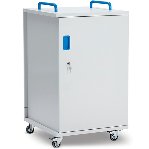 Lapcabby Universal Lyte Single Door 20 Metal Shelf Mobile AC Charger Trolley
