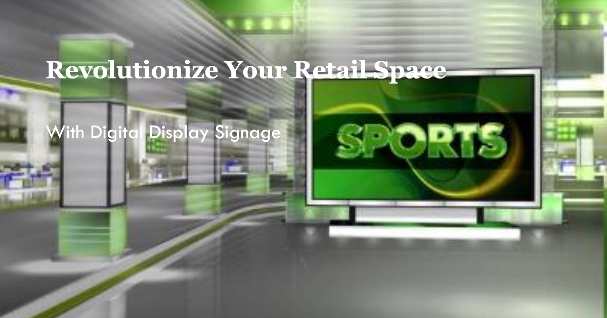 digital display signage